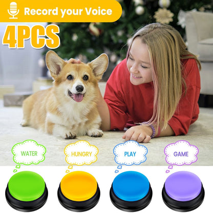 Pet Training Voice Recording Communication Toy